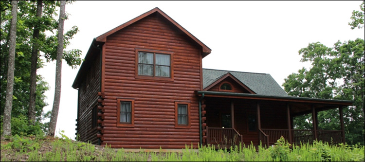 Professional Log Home Borate Application  North Georgetown, Ohio