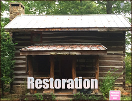 Historic Log Cabin Restoration  Columbiana County, Ohio